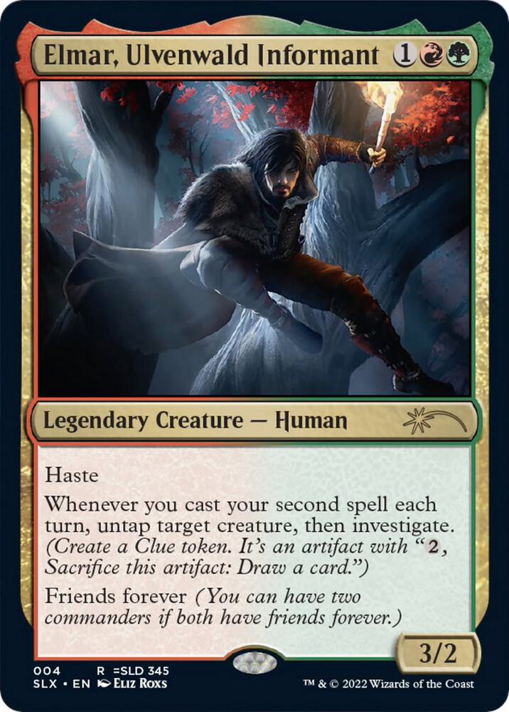 Elmar, Ulvenwald Informant 4 card from SLX Cards