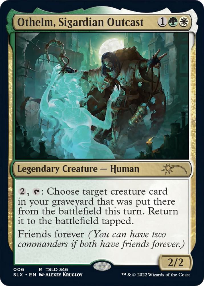 Othelm, Sigardian Outcast 6 card from SLX Cards