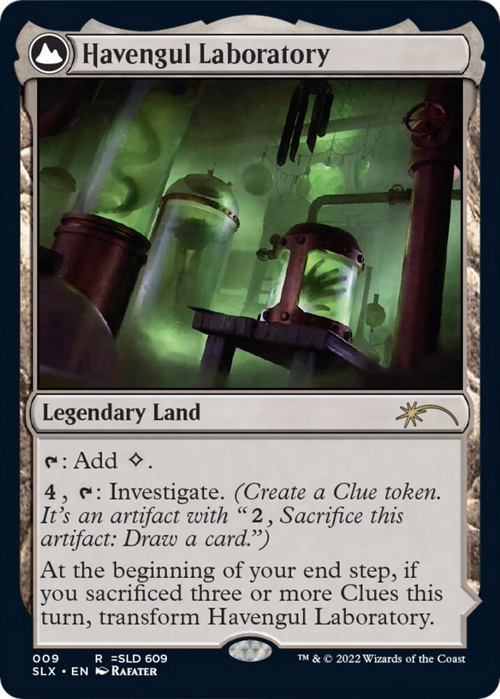 Havengul Laboratory 9 card from SLX Cards