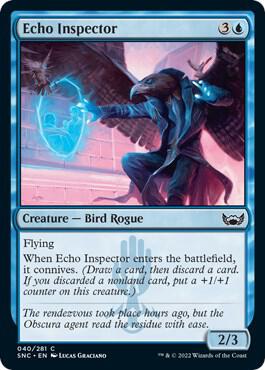 Echo Inspector 40 card from Streets of New Capenna