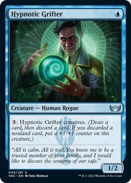 Hypnotic Grifter 45 card from Streets of New Capenna