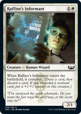Raffine's Informant 26 card from Streets of New Capenna