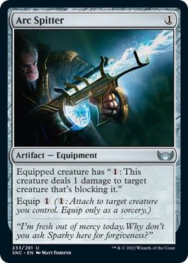 Arc Spitter 233 card from Streets of New Capenna