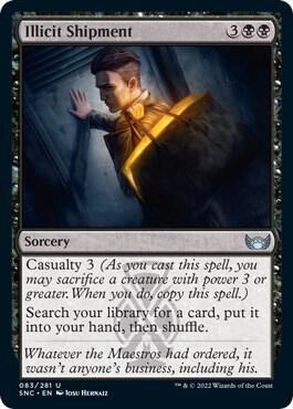 Illicit Shipment 83 card from Streets of New Capenna