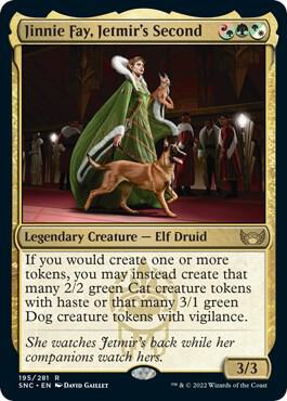 Jinnie Fay, Jetmir's Second 195 card from Streets of New Capenna