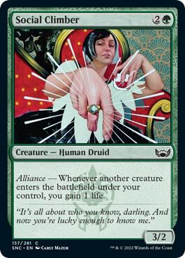Social Climber 157 card from Streets of New Capenna