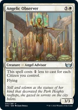 Angelic Observer 1 card from Streets of New Capenna