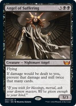 Angel of Suffering 67 card from Streets of New Capenna