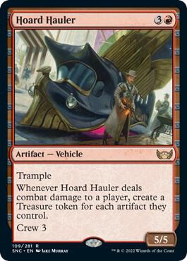 Hoard Hauler 109 card from Streets of New Capenna