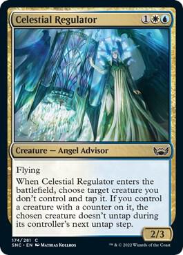 Celestial Regulator 174 card from Streets of New Capenna