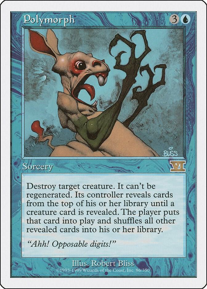 Polymorph 86 card from Classic Sixth Edition