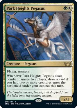 Park Heights Pegasus 211 card from Streets of New Capenna