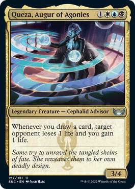 Queza, Augur of Agonies 212 card from Streets of New Capenna