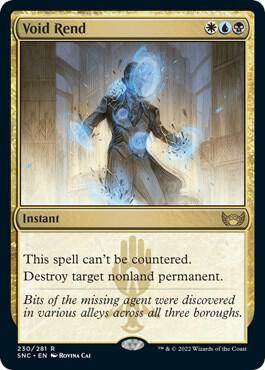 Void Rend 230 card from Streets of New Capenna