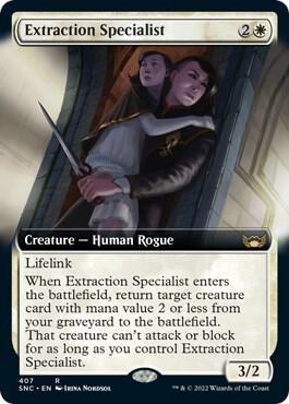 Extraction Specialist (Extended Art) 407 card from Streets of New Capenna