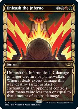 Unleash the Inferno (Showcase) 337 card from Streets of New Capenna