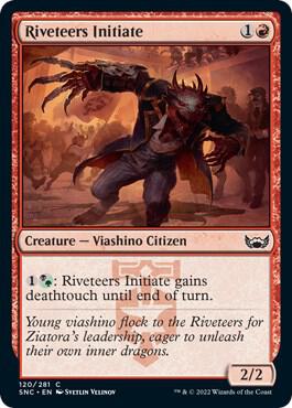Riveteers Initiate 120 card from Streets of New Capenna