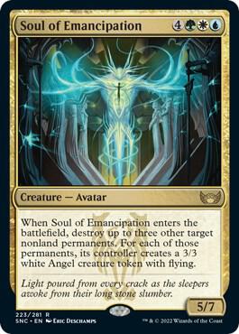 Soul of Emancipation 223 card from Streets of New Capenna