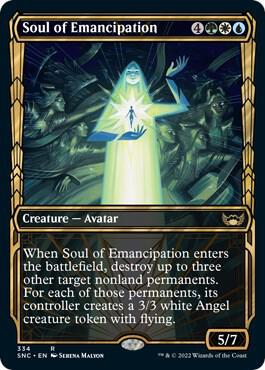 Soul of Emancipation (Showcase) 334 card from Streets of New Capenna