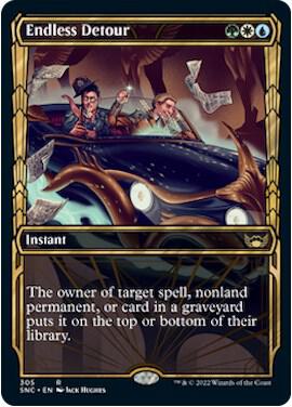 Endless Detour (Showcase) 305 card from Streets of New Capenna