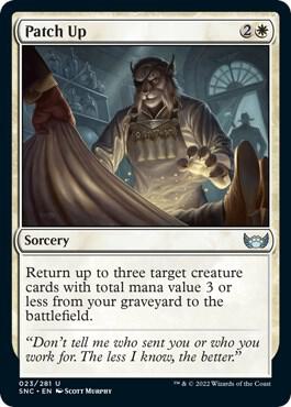 Patch Up 23 card from Streets of New Capenna