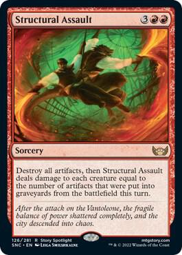 Structural Assault 126 card from Streets of New Capenna