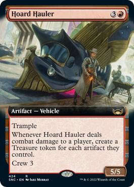 Hoard Hauler (Extended Art) 424 card from Streets of New Capenna