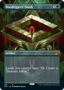 Bootleggers' Stash (Borderless) 288 card from Streets of New Capenna