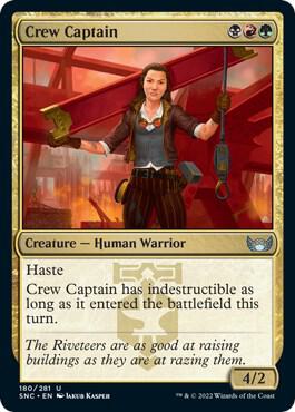 Crew Captain 180 card from Streets of New Capenna