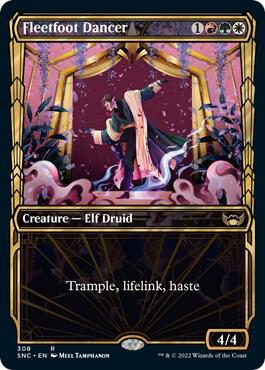 Fleetfoot Dancer (Showcase) 308 card from Streets of New Capenna