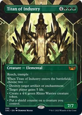 Titan of Industry (Borderless) 289 card from Streets of New Capenna