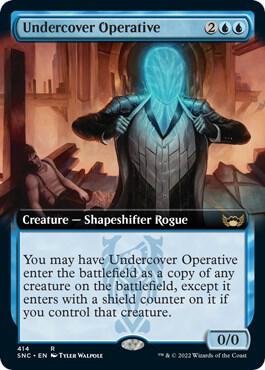 Undercover Operative (Extended Art) 414 card from Streets of New Capenna