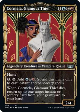 Cormela, Glamour Thief (Gilded Foil) 366 card from Streets of New Capenna