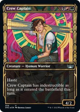 Crew Captain (Gilded Foil) 368 card from Streets of New Capenna