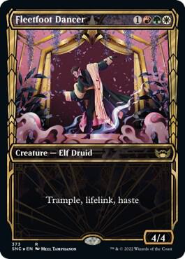 Fleetfoot Dancer (Gilded Foil) 373 card from Streets of New Capenna
