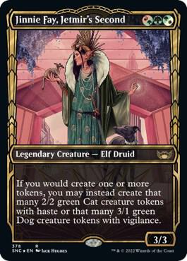 Jinnie Fay, Jetmir's Second (Gilded Foil) 378 card from Streets of New Capenna