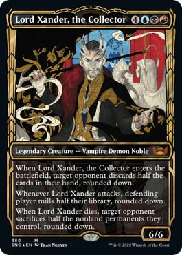 Lord Xander, the Collector (Gilded Foil) 380 card from Streets of New Capenna