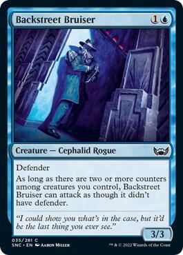 Backstreet Bruiser 35 card from Streets of New Capenna