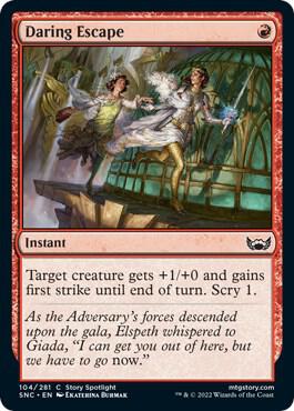 Daring Escape 104 card from Streets of New Capenna