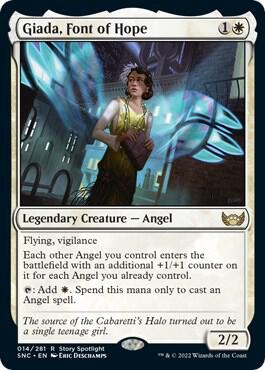 Giada, Font of Hope 14 card from Streets of New Capenna