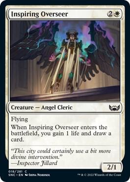 Inspiring Overseer 18 card from Streets of New Capenna