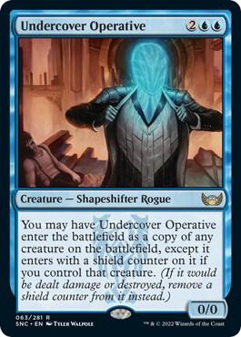 Undercover Operative 63 card from Streets of New Capenna