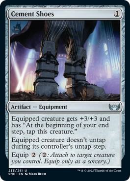 Cement Shoes 235 card from Streets of New Capenna