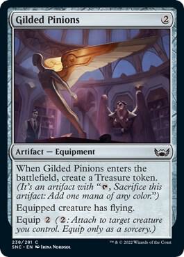 Gilded Pinions 238 card from Streets of New Capenna