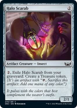 Halo Scarab 239 card from Streets of New Capenna
