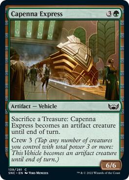Capenna Express 139 card from Streets of New Capenna