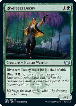 Riveteers Decoy 156 card from Streets of New Capenna