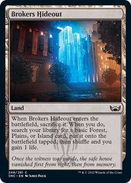 Brokers Hideout 248 card from Streets of New Capenna