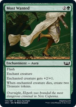 Most Wanted 153 card from Streets of New Capenna