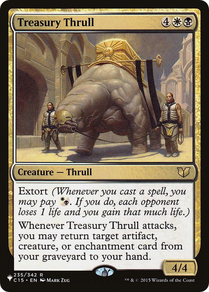 Treasury Thrull 235/342 card from The List Reprints